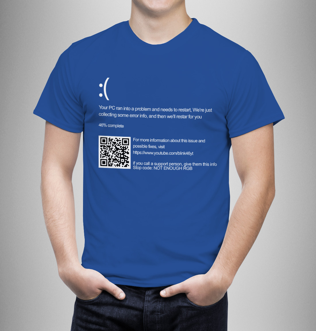 T-Shirt Bluescreen46