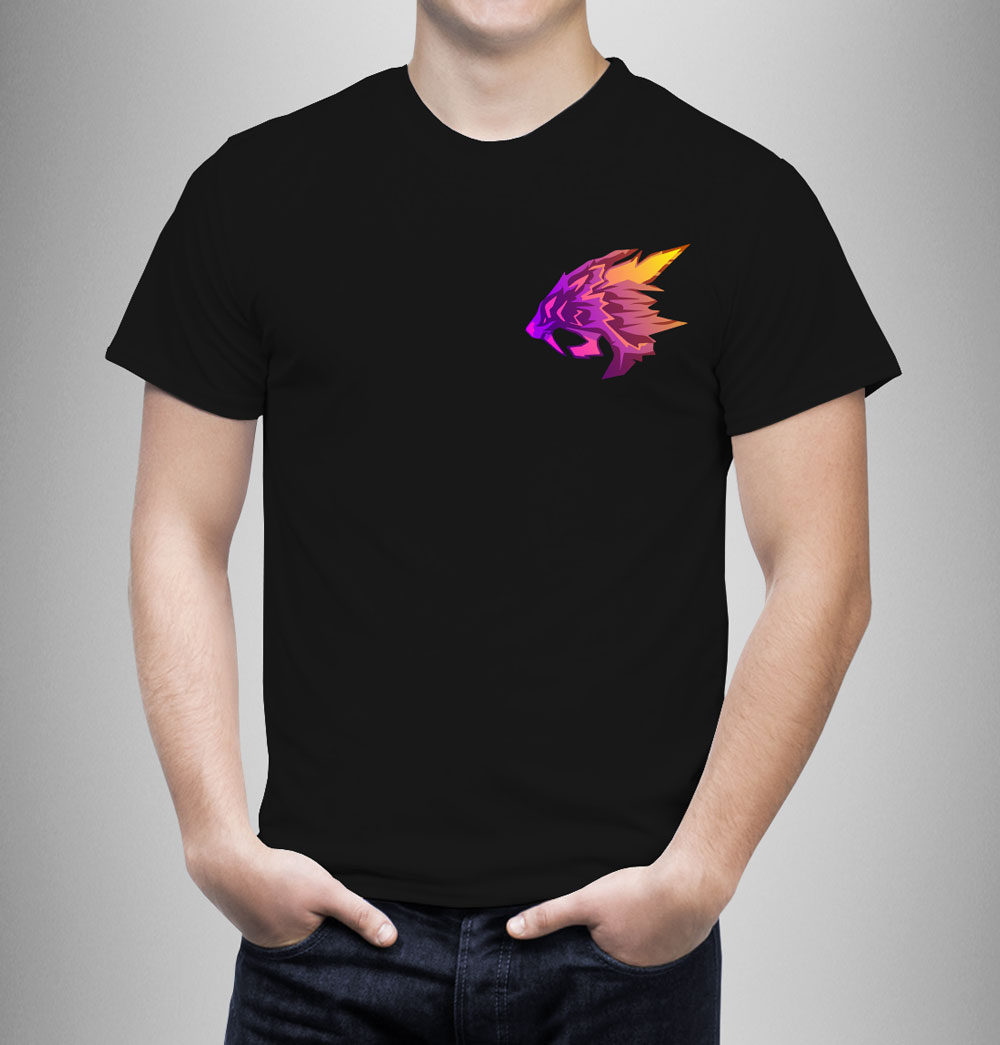 T-Shirt Logo Viola