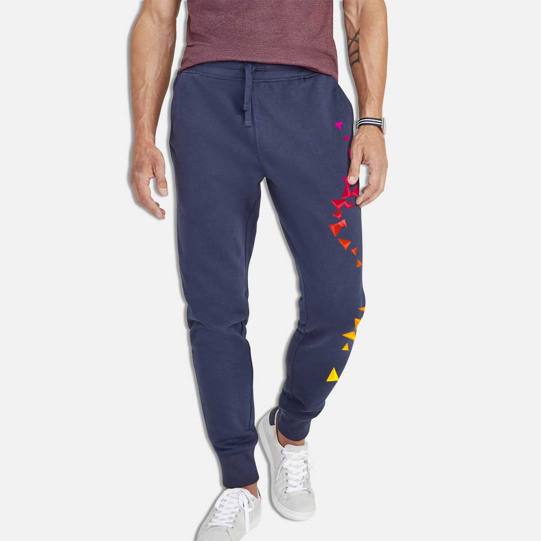 Pantaloni Logo Viola