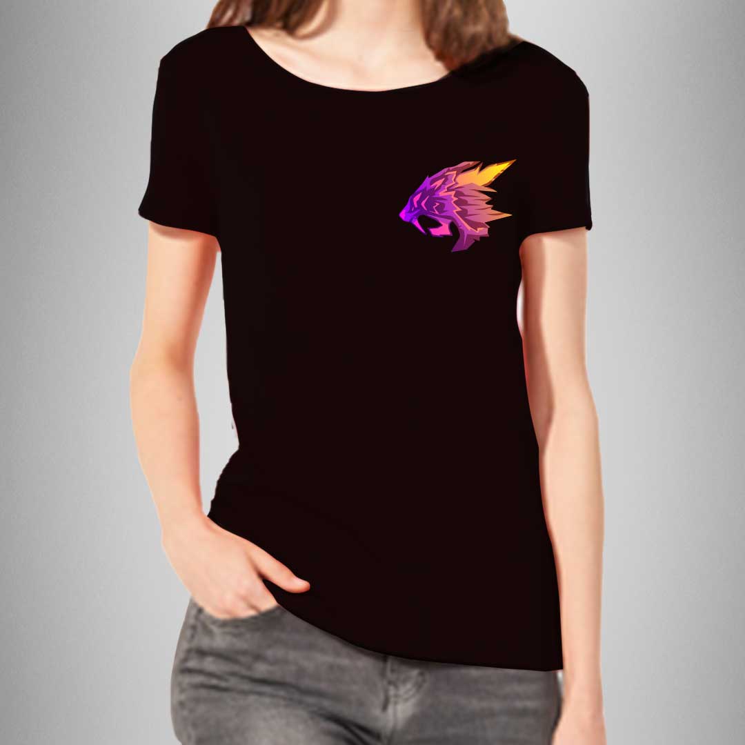 T-Shirt Donna Logo Viola